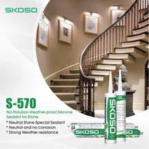 S-570 No Pollution Weatherproof Silicone Sealant for Stone